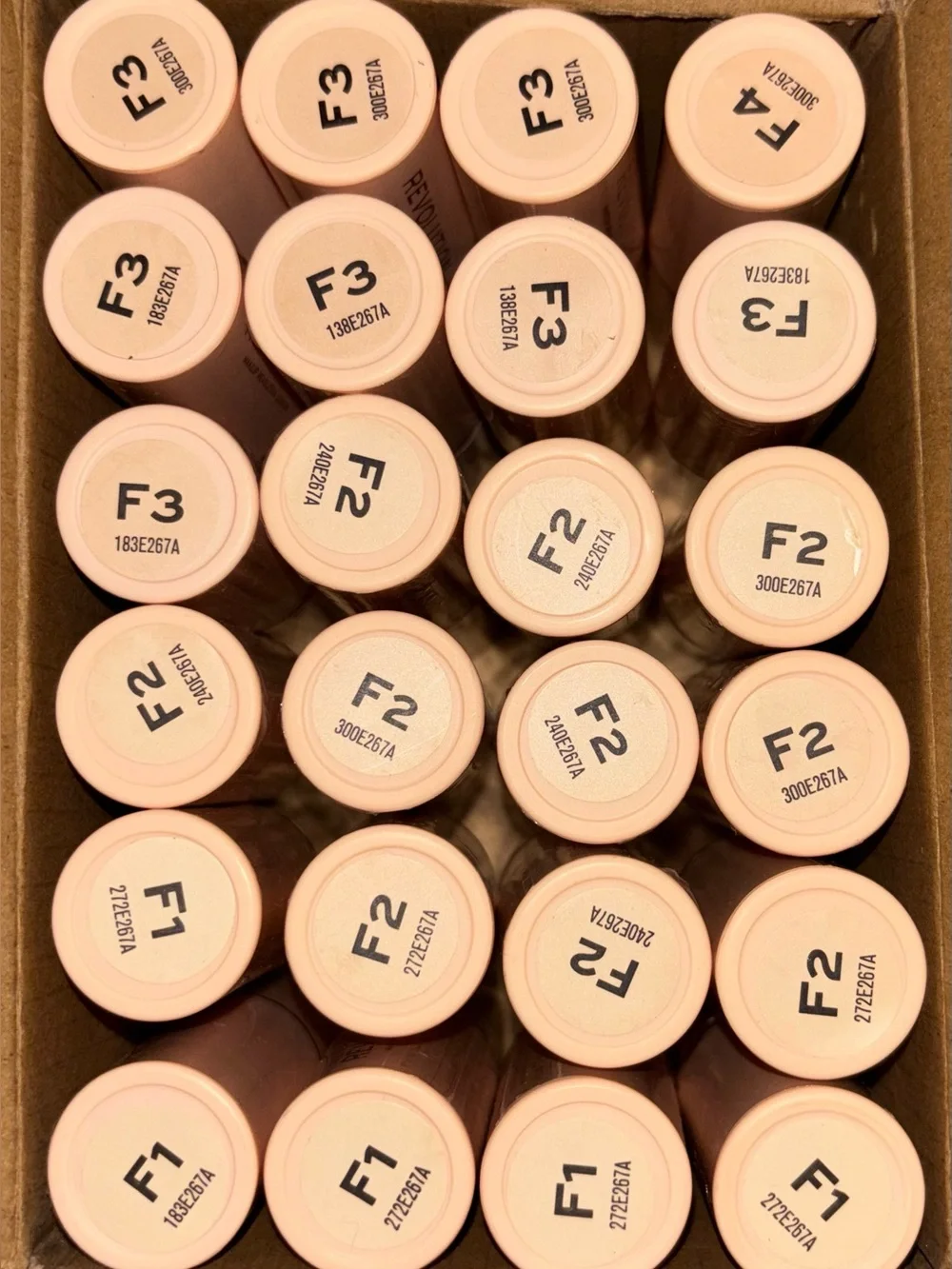 Revolution Fast Base Stick Foundations  Bundle of 5 Shades, you choose, NWT